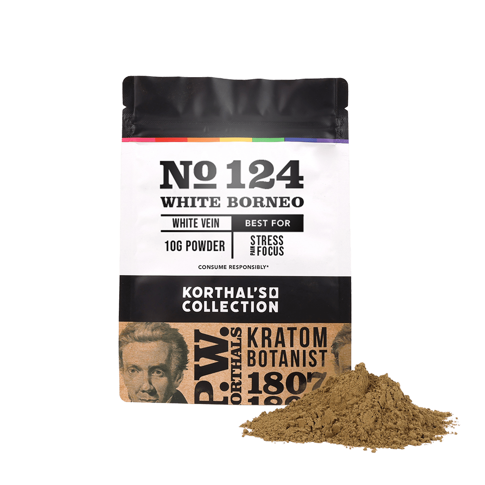 No 124 White Borneo Kratom Powder