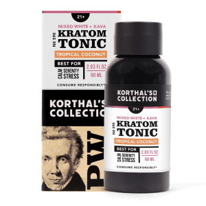 No. 590 Mixed White Kratom & Kava Tonic, 3 Pack